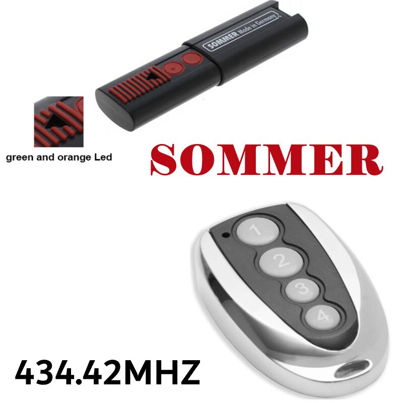 SOMMER TX03-434-4-XP   Ű, 434,42MHz Ʈ ..
